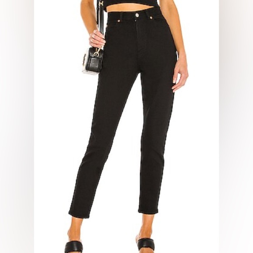 Nora Jean in Washed Black Stretch - REVOLVE / Dr. Denim